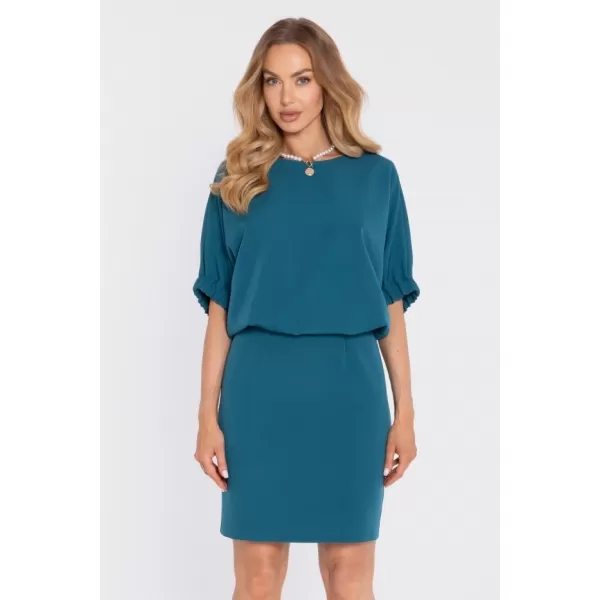  Rochie MOE M904 ALBASTRU OCEANIC 