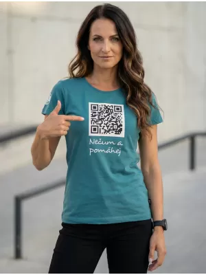 Tricou pentru femei SAM 73 PROKREPU 008 TURCOAZ