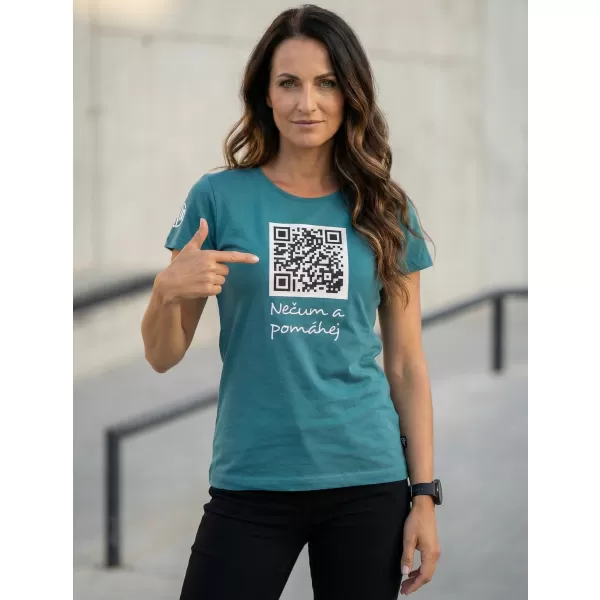  Tricou pentru femei SAM 73 PROKREPU 008 TURCOAZ 