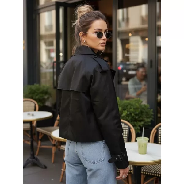  Palton de damă DSTREET NY0770 NEGRU 