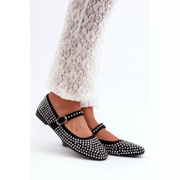  Pantofi de dama BOTO TINARA 32779 NEGRU 