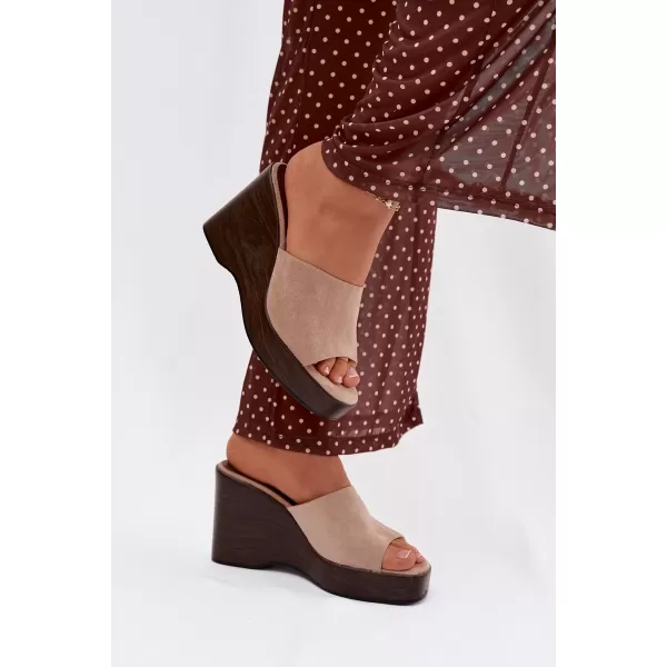  Papuci de damă BOTO RAVELIA 41346 KAKI 