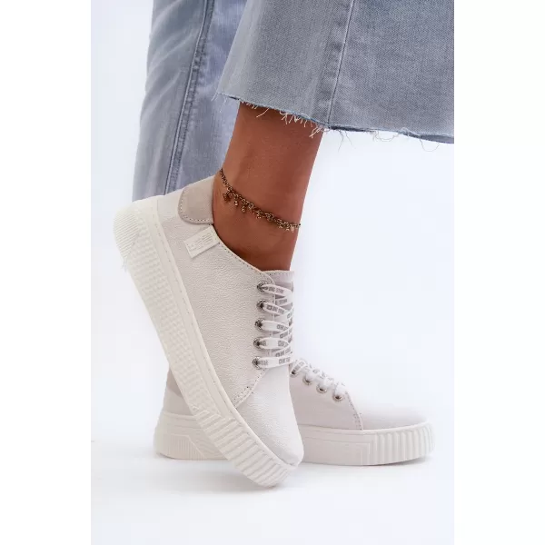  Adidași de damă BIG STAR NN276001 WHITE Pantofi Big Star 