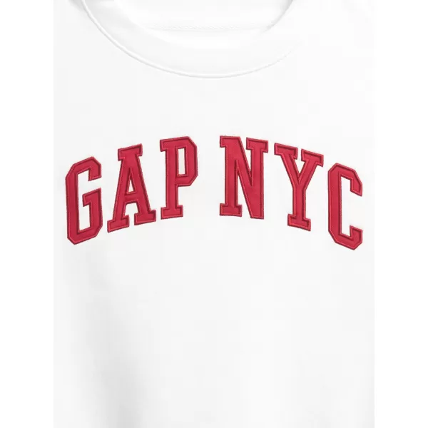  Hanorac de dama GAP LOGO SWEATSHIRT 799272-04 NOU ALB 