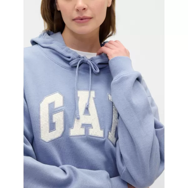  Hanorac de dama GAP LOGO HOODIE PULLOVER 463506-95 ALBASTRU DE ELITĂ 