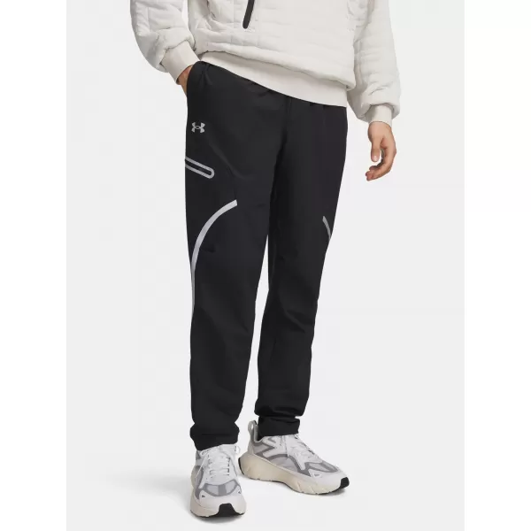  Pantaloni sport pentru bărbați UNDER ARMOUR UNSTOPPABLE CARGO PANT 1390256-004 NEGRU 