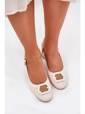 Sandale de dama D&A CR51-569 BEJ