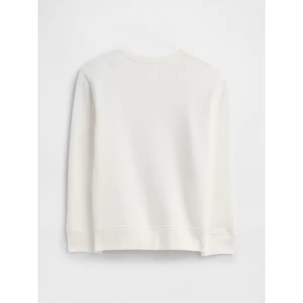  Hanorac pentru copii GAP LOGO SWEATSHIRT 770622-03 NOU ALB 