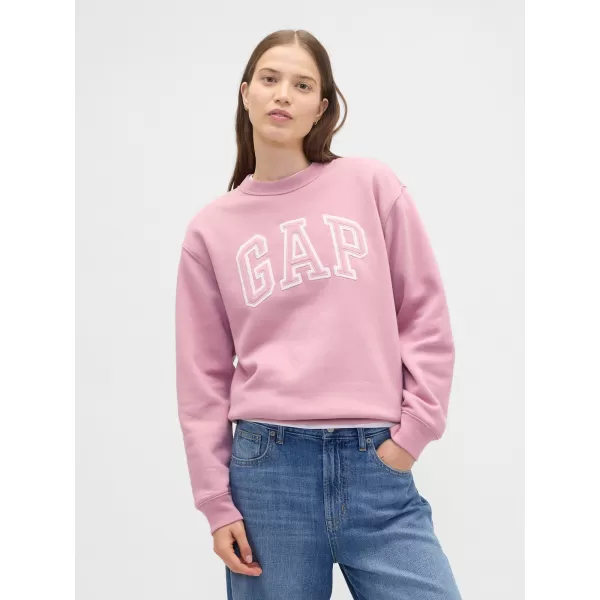  Hanorac de dama GAP CREW SWEATSHIRT 554936-63 ROZ LILIAC 