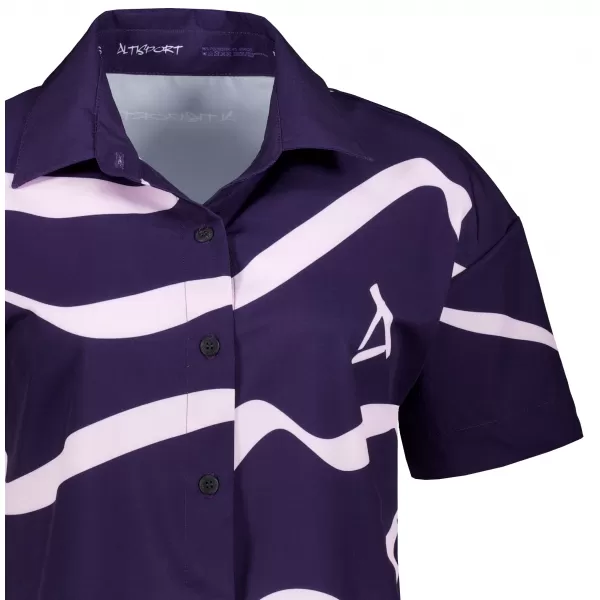  Cămașă premium pentru femei ALTISPORT VOJ/ALW088KOS01 VIOLET 