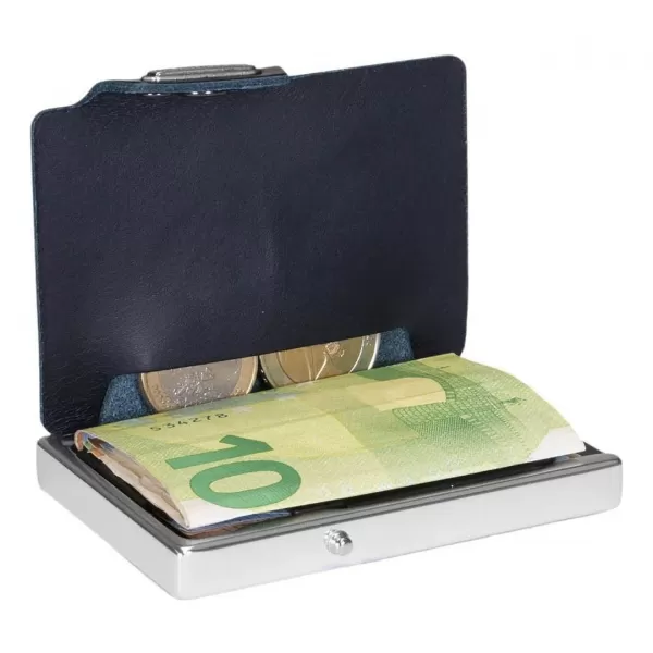  Portofel MONDRAGHI Silhouette Modern Deer ALBASTRU 