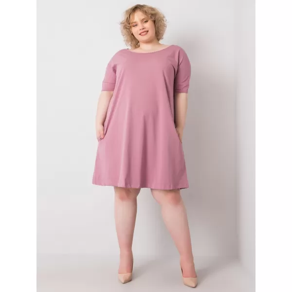  Rochie BASIC FEEL GOOD RV-SK-6639.02X ROZ ÎNCHIS 