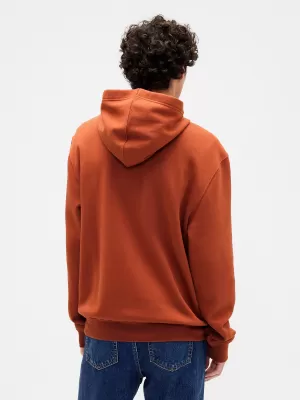 Hanorac pentru bărbați GAP LOGO HOODIE ZIP 674144-26 CONDIMENT DE CUPRU