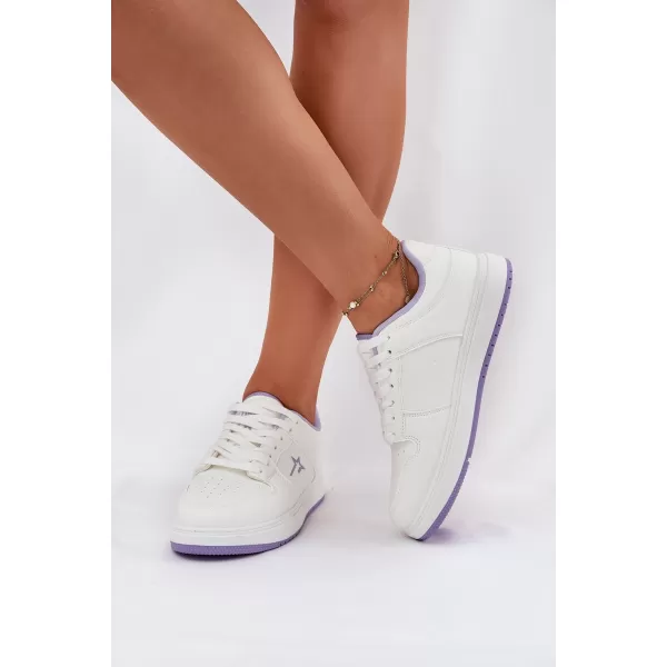  Adidași de damă BIG STAR RR274A245 WHITE/PURPLE Pantofi Big Star 
