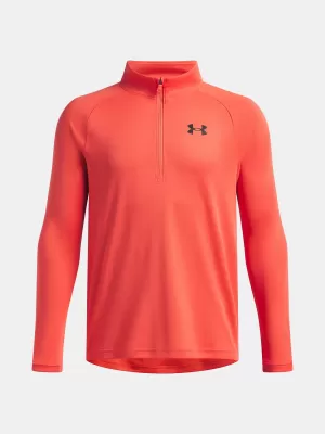 Hanorac pentru băiat UNDER ARMOUR TECH 2.0 1/2 ZIP 1363286-690 ROŞU