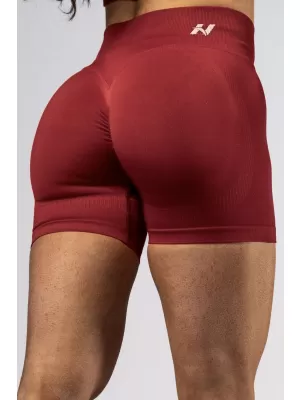 Pantaloni scurți push-up cu talie înaltă POWER 893 RED Nebbia