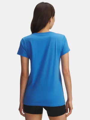 Tricou pentru femei UNDER ARMOUR UA LOGO SS 1356305-402 ALBASTRU
