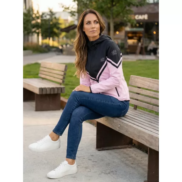  Jachetă softshell premium pentru femei ALTISPORT VOJ/ALW101JACK01 NEGRU ROZ 
