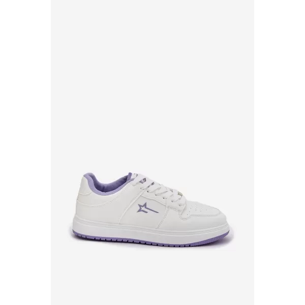  Adidași de damă BIG STAR RR274A245 WHITE/PURPLE Pantofi Big Star 