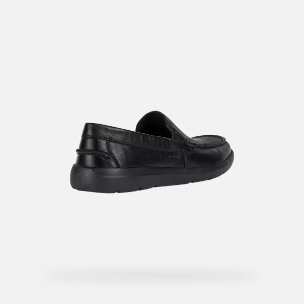  Mocasini pentru bărbați GEOX LEITAN G002548 NEGRU 