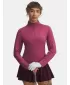 Tricou pentru femei UNDER ARMOUR UA DRIVE 1/4 ZIP 6003797-659 ROŞU
