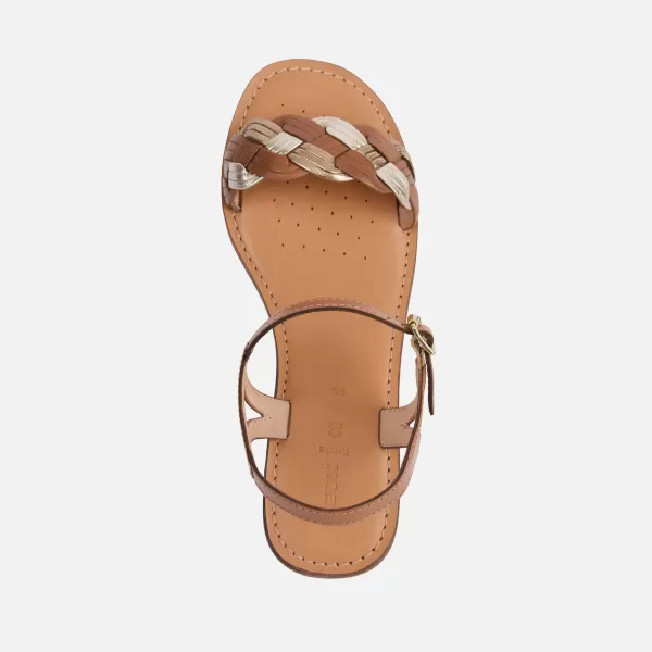  Sandale de dama GEOX MADDALUSIAC G013189 MARO 