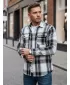 Cămașă pentru bărbați DSTREET DX2673 NEGRU