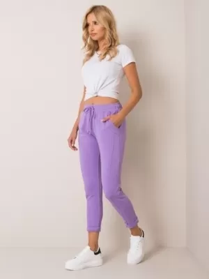 Pantaloni de trening pentru femei BASIC FEEL GOOD RV-DR-3589.06X VIOLET