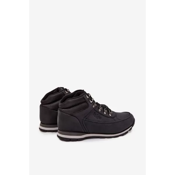  Pantofi pentru bărbați LEE COOPER LCJ-25-03-3844M NEGRU 