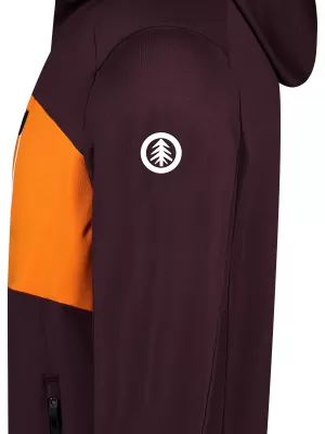 Hanorac powerfleece pentru bărbați NORDBLANC BRACKEN NBWFM8286 MARO