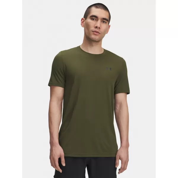  Tricou pentru bărbați UNDER ARMOUR UA VANISH ELITE SEAMLESS SS 1376781-390 VERDE 