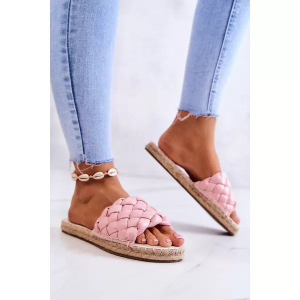  Papuci dama BIG STAR JJ274921 ROZ Pantofi Big Star 