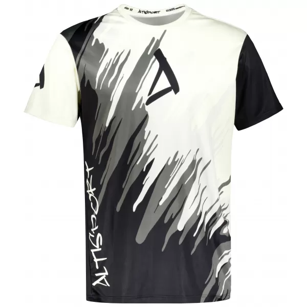  Tricou funcțional premium pentru bărbați ALTISPORT VOJ/ALM006TR01 NEGRU 