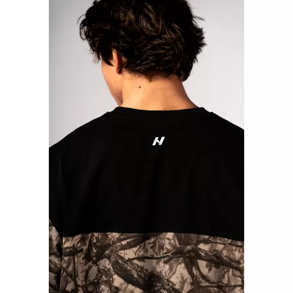  Tricou supradimensionat POWER 898 LIGHT BROWN CAMO Nebbia 