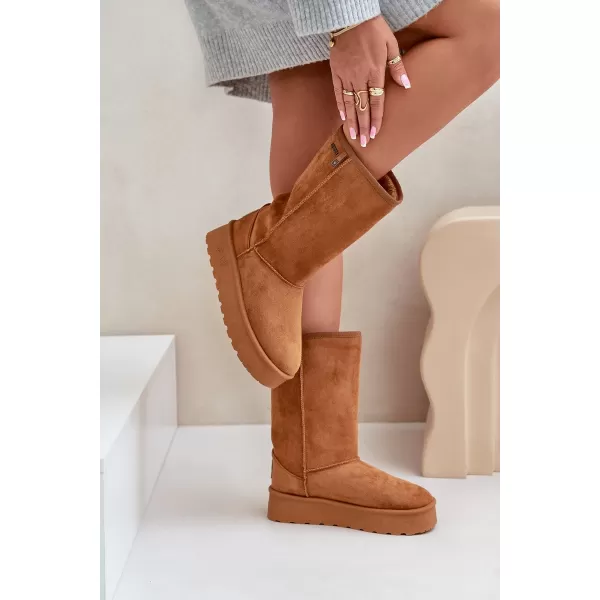  Pantofi de damă BIG STAR OO274893 MARO/BEJ Pantofi Big Star 