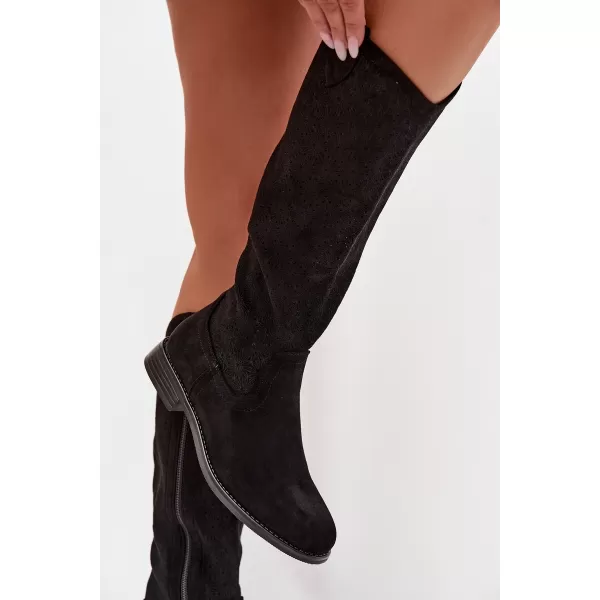  Cizme de dama S.BARSKI HY61-8022 NEGRU 