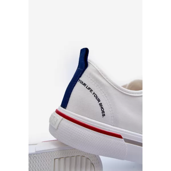  Adidași bărbați BIG STAR LL174204 WHITE Pantofi Big Star 