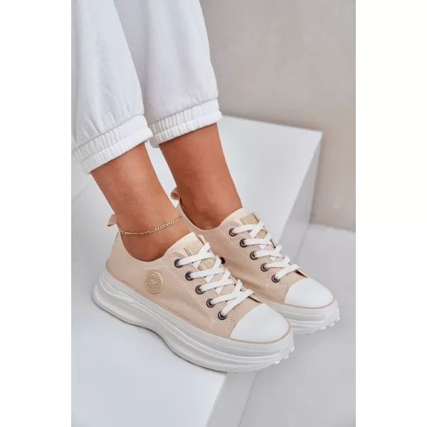  Adidasi de dama BIG STAR NN274127 BEJ Pantofi Big Star 