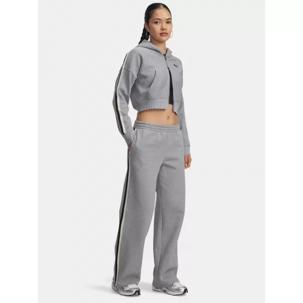  Pantaloni sport de damă UNDER ARMOUR ICON HWT FLC PUDDLE PANT 6004851-011 GRI 