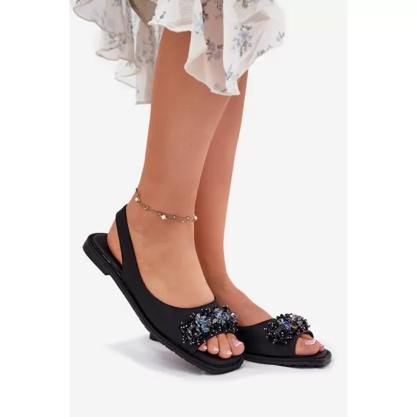  Sandale de dama S.BARSKI KV51-079 NEGRU 