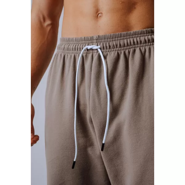  Pantaloni de trening relaxed POWER 904 LIGHT BROWN ASH Nebbia 