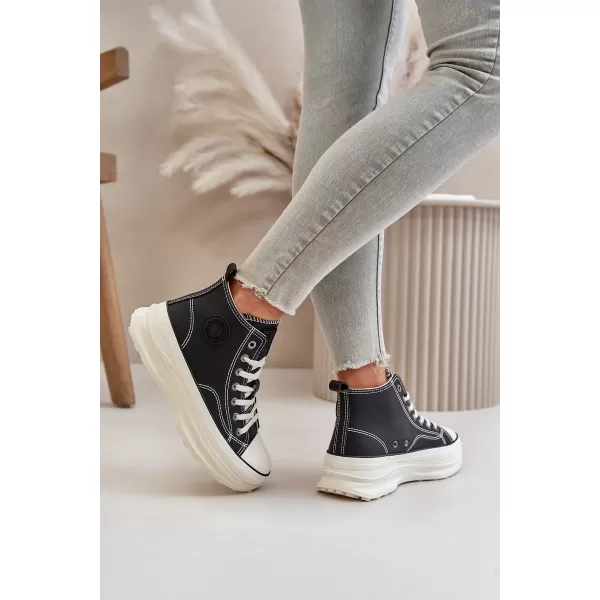  Adidași de damă BIG STAR OO274068 NEGRI Pantofi Big Star 
