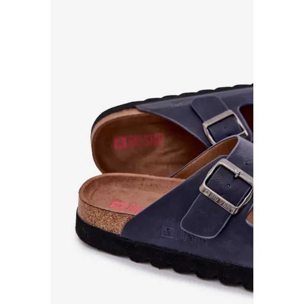  Papuci barbati BIG STAR NN174530 ALBASTRU Pantofi Big Star 