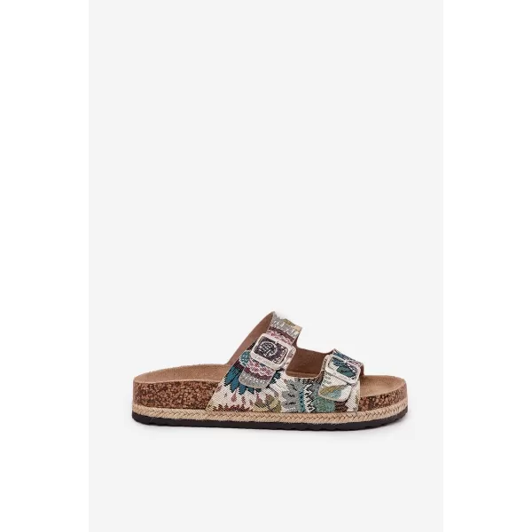  Papuci de damă LEE COOPER LCW-25-35-3483L AMESTECA 