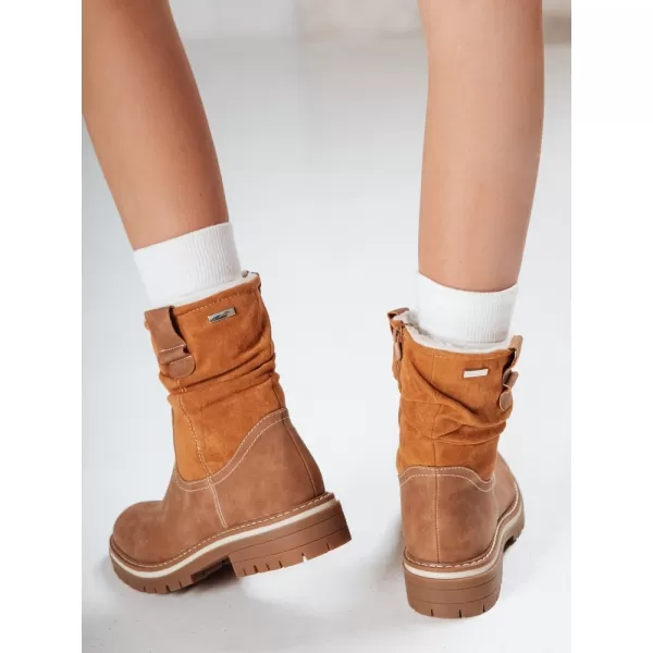  Pantofi de dama DSTREET ZY1278 CARAMEL 