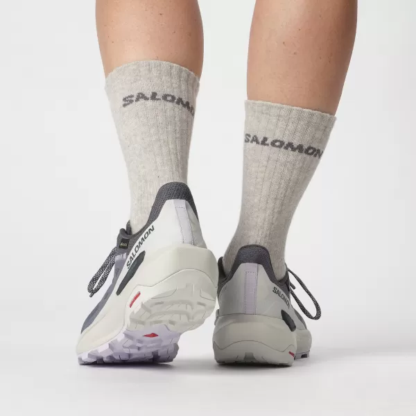 Pantofi de dama SALOMON ELIXIR ACTIV GTX W L47526500 CERNEALĂ INDIA/GRI GLACIAR/PETALĂ DE ORHIDEE 