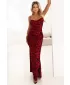 Rochie NUMOCO 645-2 BURGUNDIA