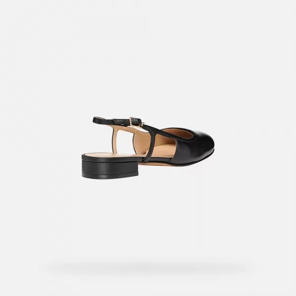  Balerini de dama GEOX VIRNILISA B G012910 NEGRU 