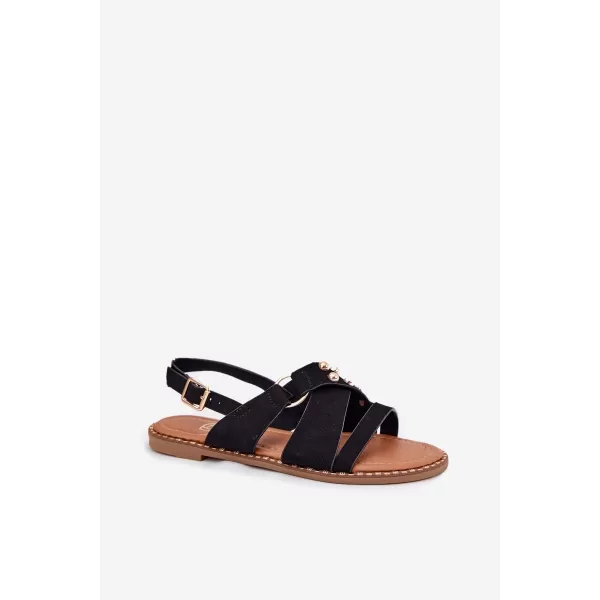  Sandale de dama BOTO ZANIRA 38208 NEGRU 