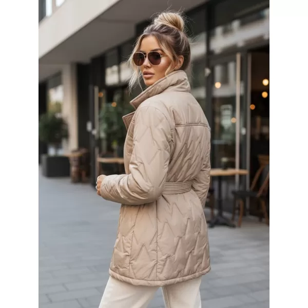  Geaca de dama DSTREET TY5589 CARAMEL 